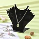 Stereoscopic Organic Glass Necklace Displays US-NDIS-N001-04-6