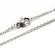 304 Stainless Steel Cable Chain Necklaces US-NJEW-E026-04P-1