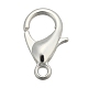 Zinc Alloy Lobster Claw Clasps US-E502Y-S-2
