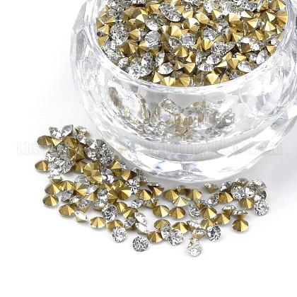 Grade AAA Pointed Back Resin Rhinestones US-CRES-R120-3.5mm-01-1