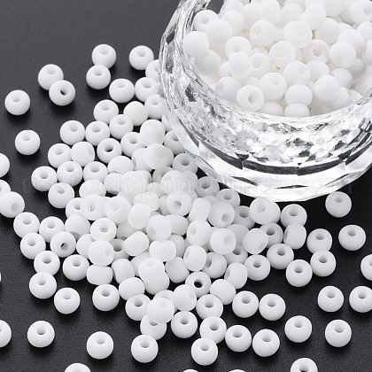 6/0 Glass Seed Beads&nbsp;US-SEED-T005-14-B16-1