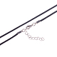 Waxed Cotton Cord Necklace Making US-NJEW-A279-2.0mm-01-3