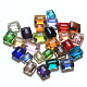 Imitation Austrian Crystal Beads US-SWAR-F060-8x6mm-M-1