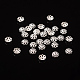 Silver Color Flower Brass Bead Spacer Caps US-X-EC131-S-1