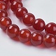 Natural Carnelian Beads Strands US-G-GSR8MM060-2-3