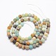 Frosted Natural Flower Amazonite Bead Strands US-G-L460-01-10mm-2