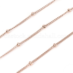 Ion Plating(IP) 304 Stainless Steel Curb Chains US-CHS-I003-A01-A-RG