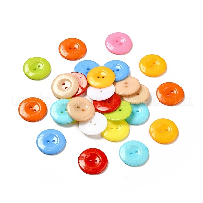 Acrylic Sewing Buttons for Costume Design US-X-BUTT-E087-C-M-1
