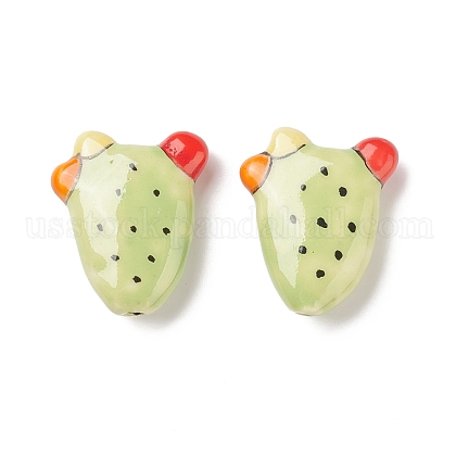 Handmade Porcelain Beads&nbsp;US-PORC-G002-16B-3