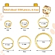 1874Pcs Iron Open Jump Rings Jump Rings with Brass Rings US-IFIN-SZ0001-29-2