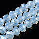 Electroplate Glass Beads Strands US-EGLA-A034-J6mm-A04-1