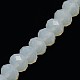 Crystal Glass Rondelle Beads Strands US-EGLA-F046C-01-2