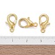 Zinc Alloy Lobster Claw Clasps US-E105-G-4