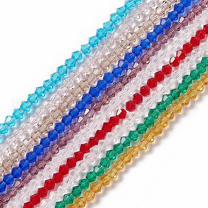 Imitation Austrian Crystal 5301 Bicone Beads US-GLAA-S026-3mm-M-1