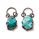 Synthetic Turquoise Pendants US-G-M383-16R-2