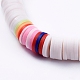 Handmade Polymer Clay Heishi Beads Stretch Bracelets US-BJEW-JB05087-3