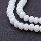 Imitation Jade Faceted Glass Beads Strands US-GM6MMY-78-2