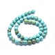 Dyed Natural Turquoise Beads Strands US-G-G768-02-8mm-1