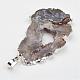Natural Geode Agate Pendants US-G-G950-02P-3