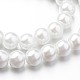 Eco-Friendly Dyed Glass Pearl Round Beads Strands US-HY-A008-8mm-RB001-2