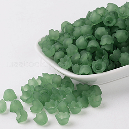 Transparent Acrylic Beads Caps US-X-PL543-9