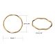 Smooth Surface Alloy Linking Ring US-X-PALLOY-S117-164-3
