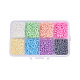 PandaHall Elite Mixed 12/0 Round Glass Seed Beads US-SEED-PH0006-2mm-03-1