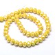 Electroplate Opaque Solid Color Crystal Glass Rondelle Beads Strands US-EGLA-F045A-08AB-3