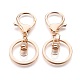 Alloy Keychain Clasp Findings US-IFIN-F151-02G-2