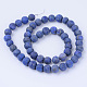Natural Lapis Lazuli Beads Strands US-G-Q462-8mm-19-2