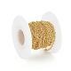 Brass Textured Cable Chains US-CHC-G005-01G-6
