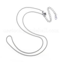 304 Stainless Steel Necklaces US-NJEW-E080-11P