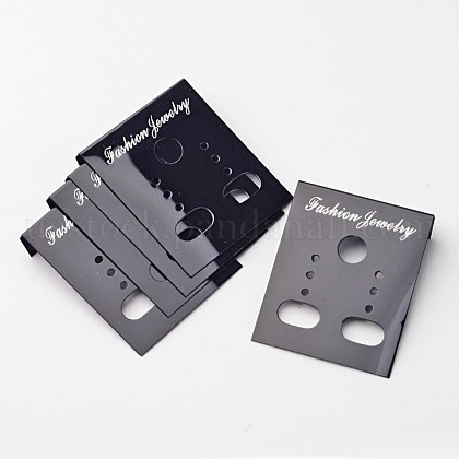 Plastic Earring Display Card US-JPC172Y-1