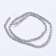 Electroplate Glass Beads Strands US-EGLA-R048-3mm-66-3