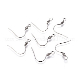 304 Stainless Steel Earring Hooks US-STAS-D448-038P-A