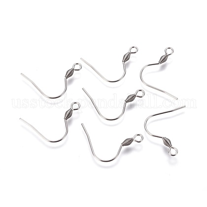 304 Stainless Steel Earring Hooks US-STAS-D448-038P-A-1