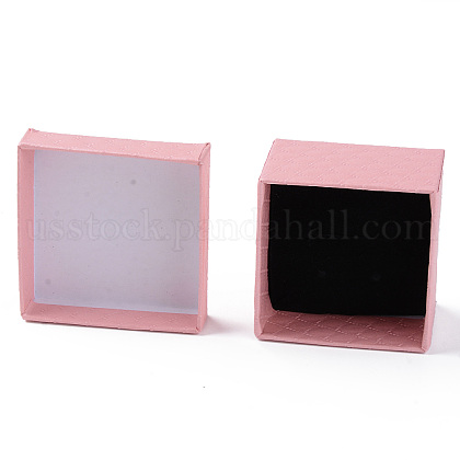 Square Cardboard Ring Boxes&nbsp;US-CBOX-S020-02-4