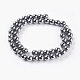 Synthetic Magnetic Hematite Beads Strands US-G-H1098-1-2