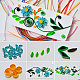 Rectangle 36 Colors Quilling Paper Strips US-DIY-PH0008-03D-7