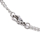Unisex Casual Style 304 Stainless Steel Curb Chain Necklaces US-STAS-O037-54P-2