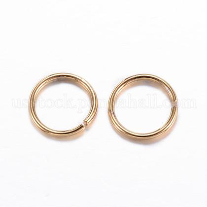 304 Stainless Steel Open Jump Rings&nbsp;US-STAS-F030-01-1