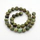 Round Natural African Turquoise(Jasper) Bead Strands US-G-D626-10mm-2