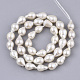 Natural Baroque Pearl Keshi Pearl Beads Strands US-PEAR-Q015-019A-01-2