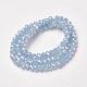 Electroplate Glass Beads Strands US-EGLA-A034-J10mm-T04-2