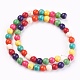 Synthetic Turquoise Beads Strands US-TURQ-G106-8mm-02P-2
