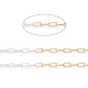 Two Tone 304 Stainless Steel Paperclip Chains US-CHS-B001-11A-4