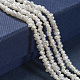 Natural Cultured Freshwater Pearl Beads Strands US-PEAR-R065-25-4