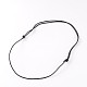 Adjustable Cowhide Leather Cord Necklace Making US-NJEW-JN01489-1