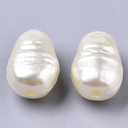 ABS Imitation Pearl Acrylic Beads US-OACR-S028-132-1