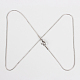 304 Stainless Steel Snake Chain Necklace Making US-STAS-P045-11P-2